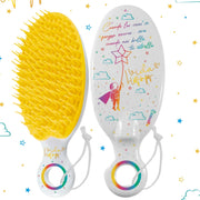 Casalfe Superlu Yellow Detangle Brush Without Pulling Curly Hair