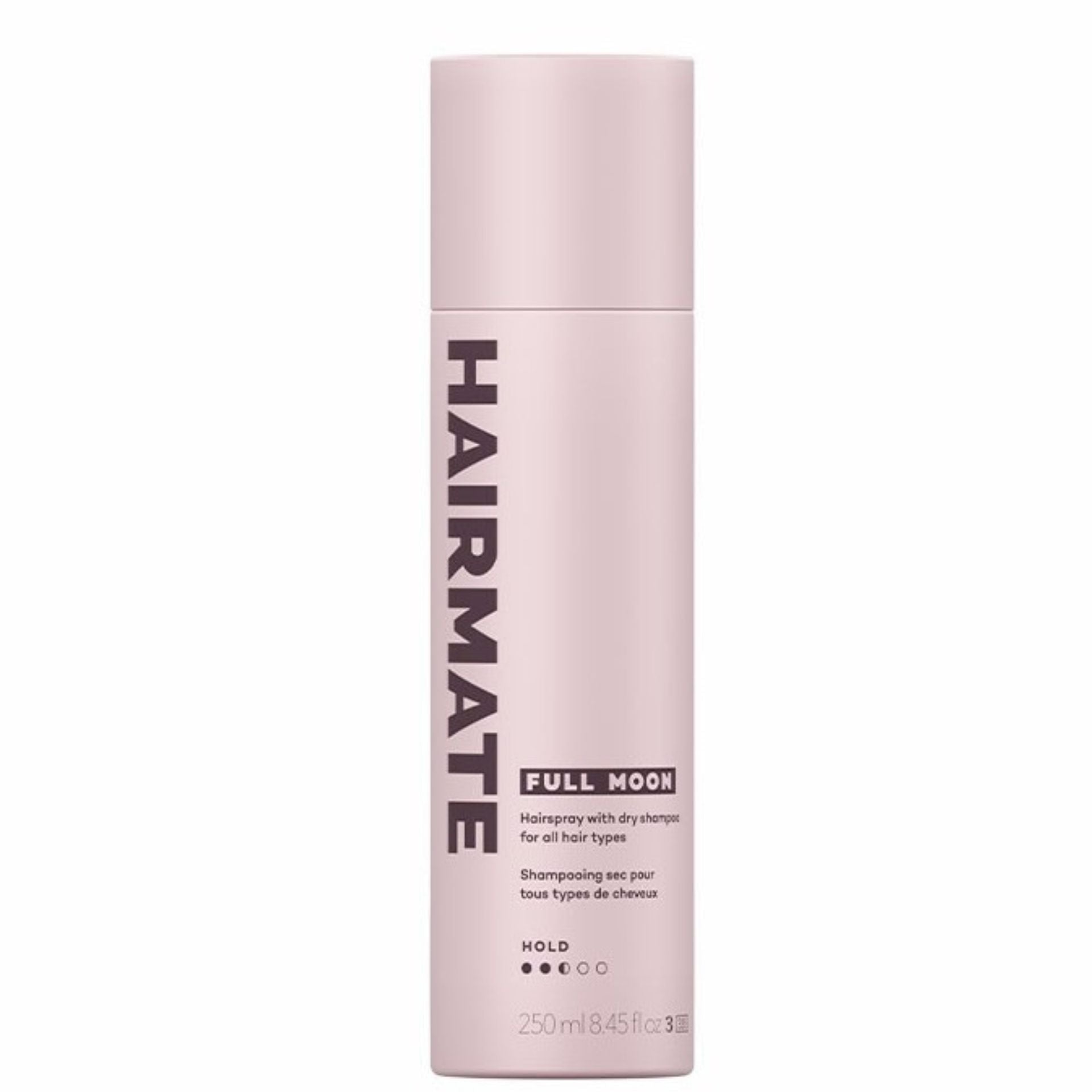 HairMate Laca Para El Cabello Full Moon Con Champú En Seco 250 ml