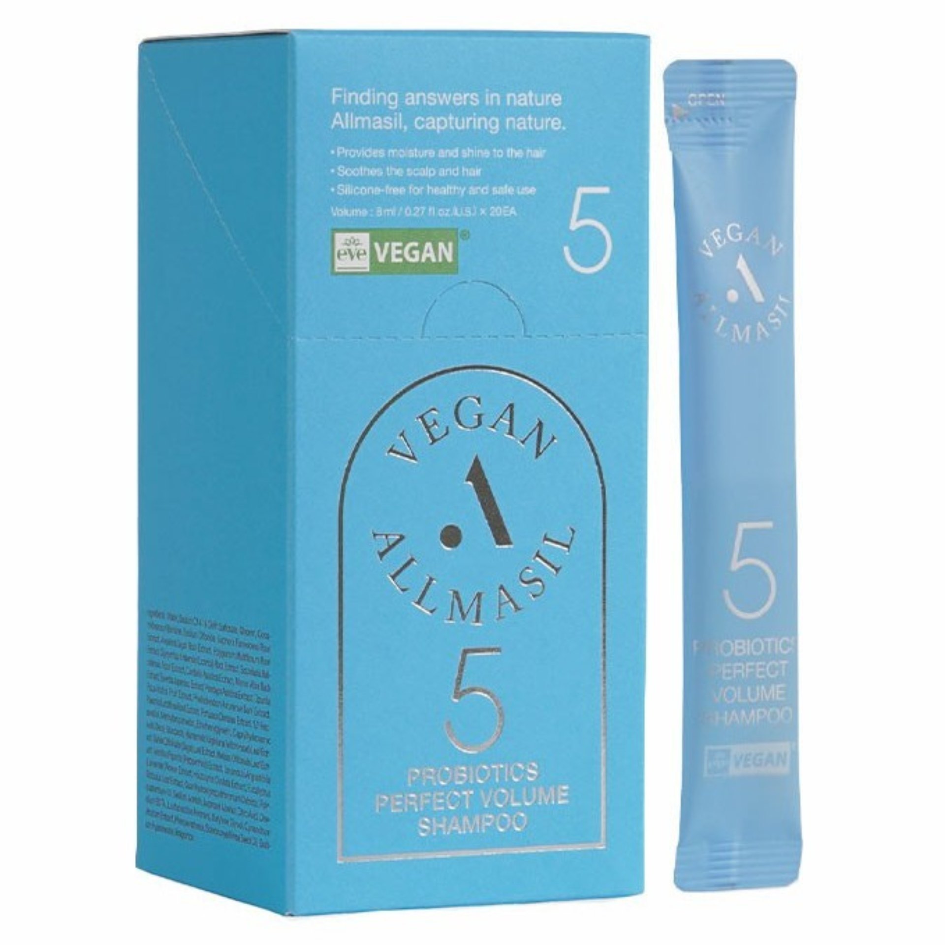 All Masil Probiotics Perfect Volume Shampoo Stick Pouch 20X8ml