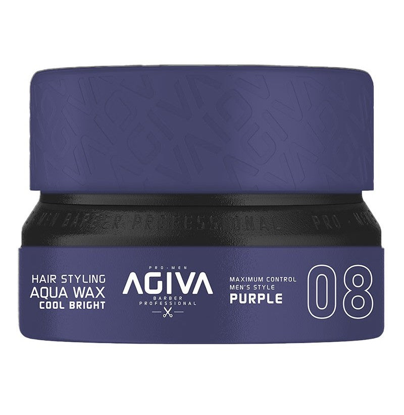 Agiva Hair Styling Aqua Wax Cool Bright Purple 08 155ml