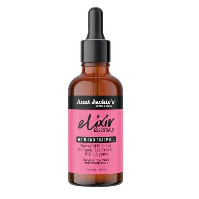 Aunt Jackie's Elixir Essentials Hair and Scalp Oil Collagen 59ml