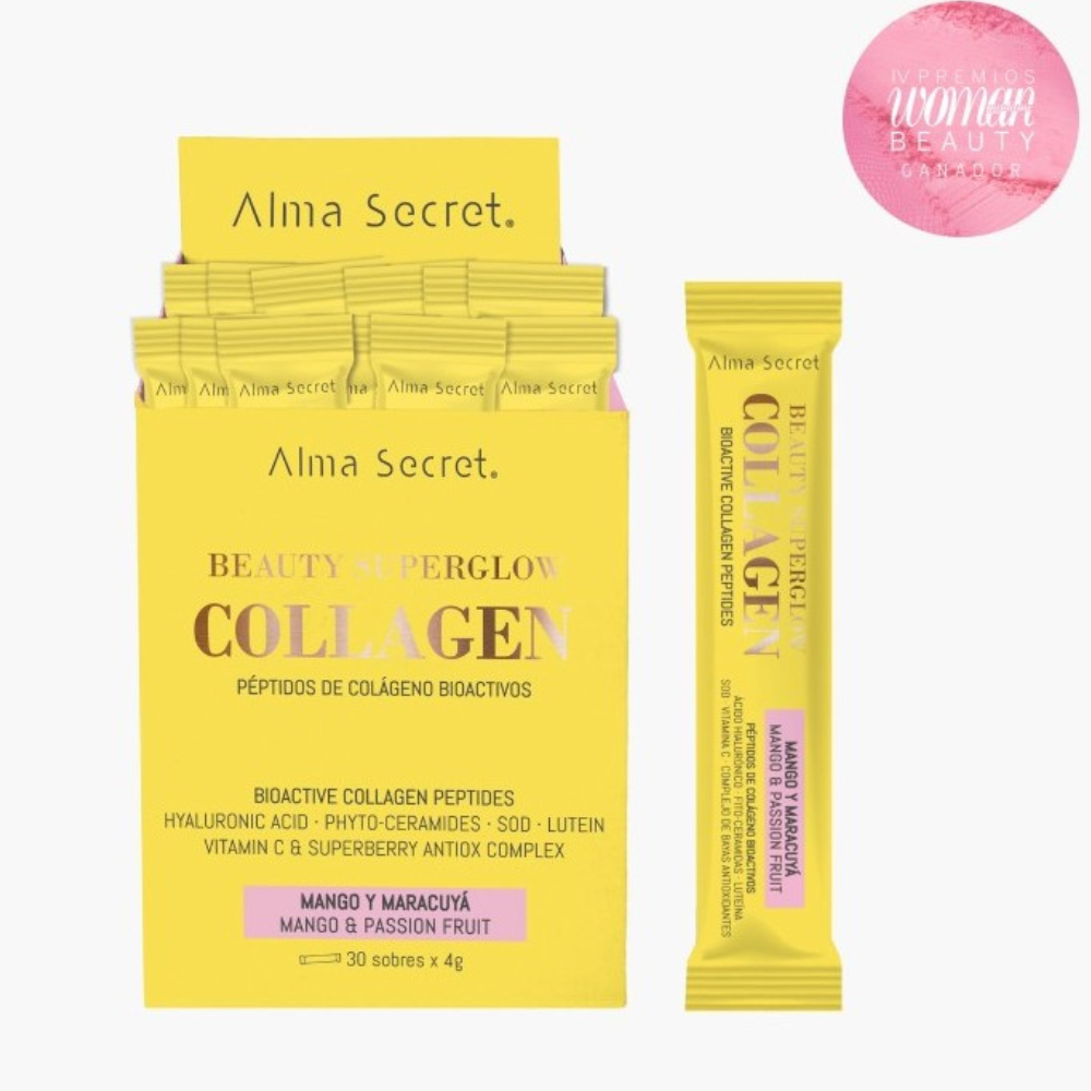 Alma Secret Collagen Mango and Passion Fruit Flavor