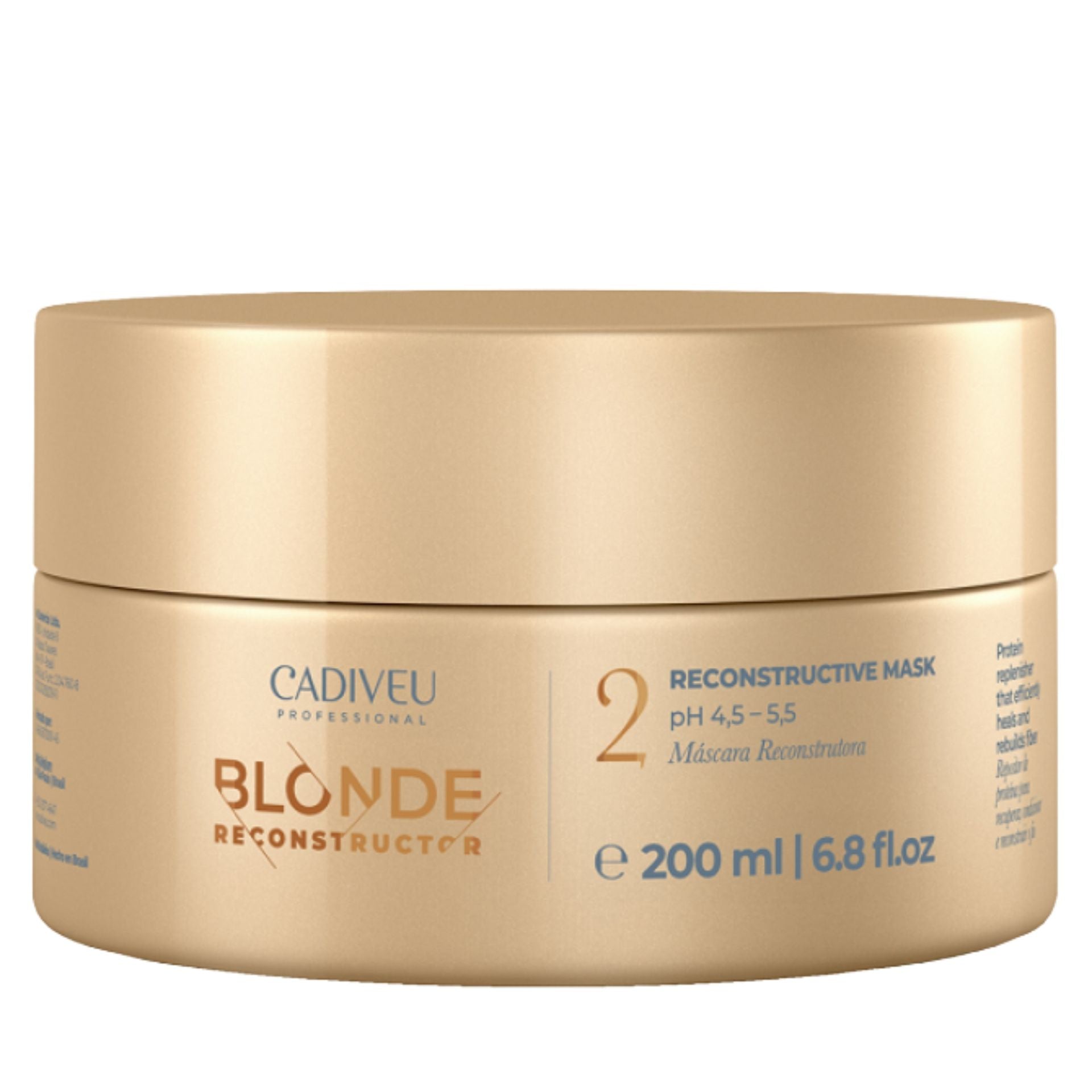 Brasil Cacau Blonde Reconstructor 2 Reconstructive Mask Ph 4,5 - 5,5 200ml