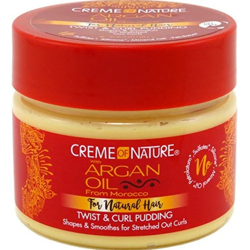 Creme Of Nature Argan Oil Twist & Curl Pudding 326g