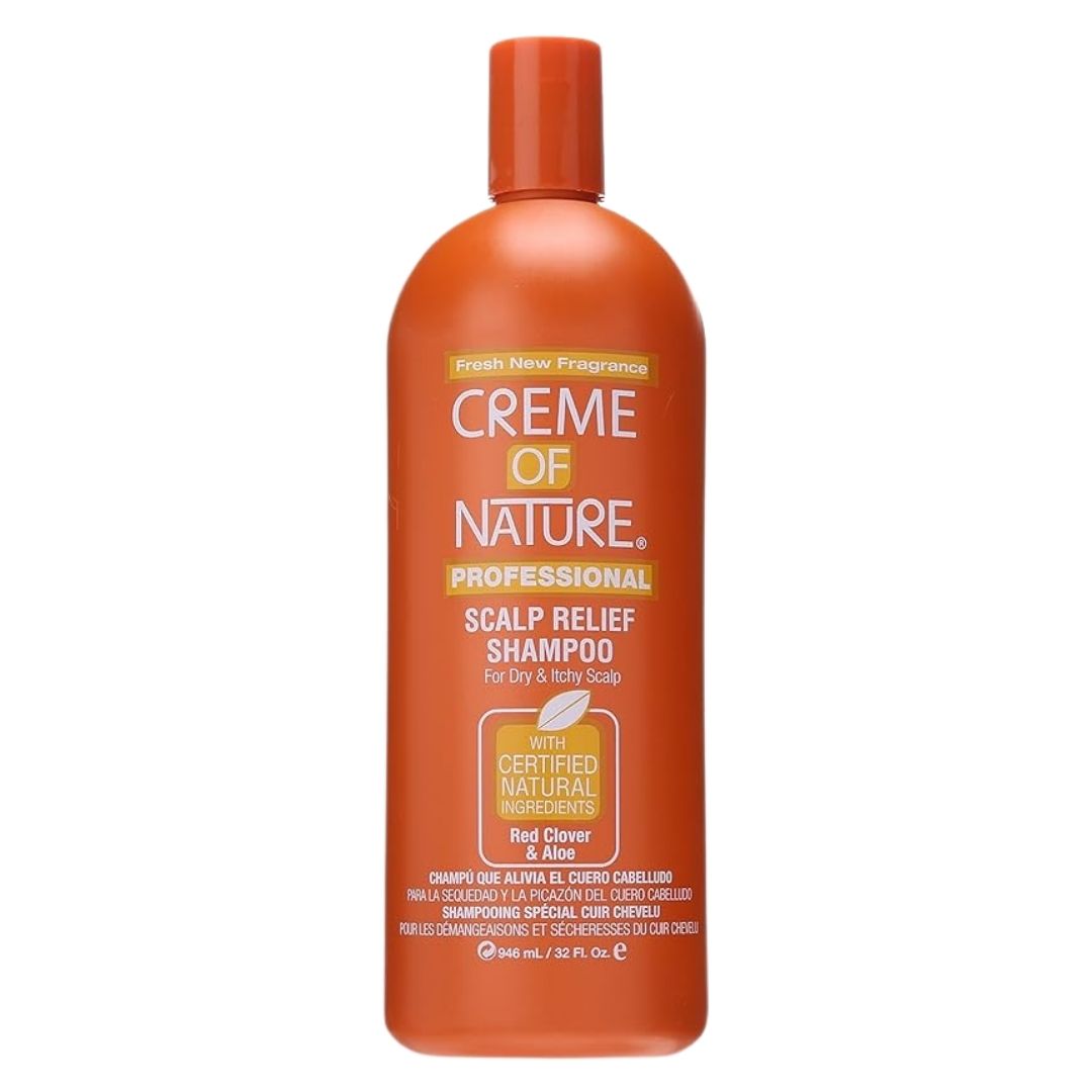 Creme Of Nature Red Clover/aloe Scalp Relief Champu 946ml