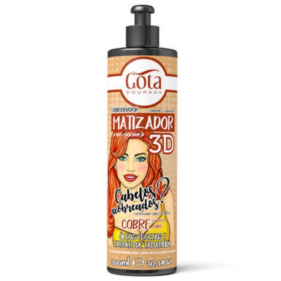 Gota Dourada Matizador 3D 300ml