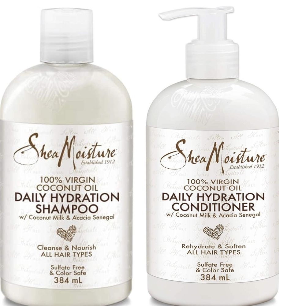 Shea Moisture 100% Virgin Coconut Oil Daily Hydration Combo Pack