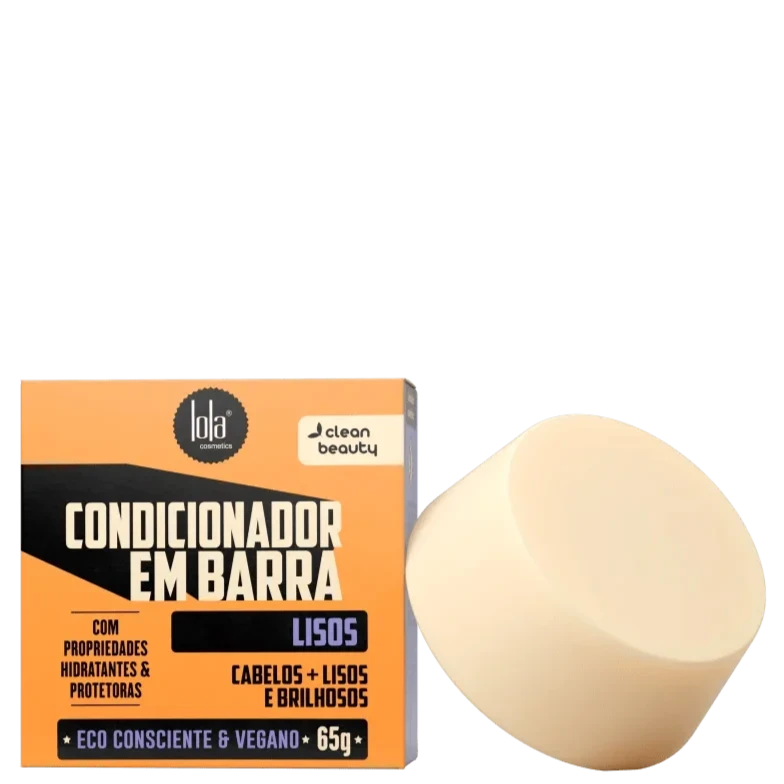Lola Cosmetics condicionador em barra lisos 65g