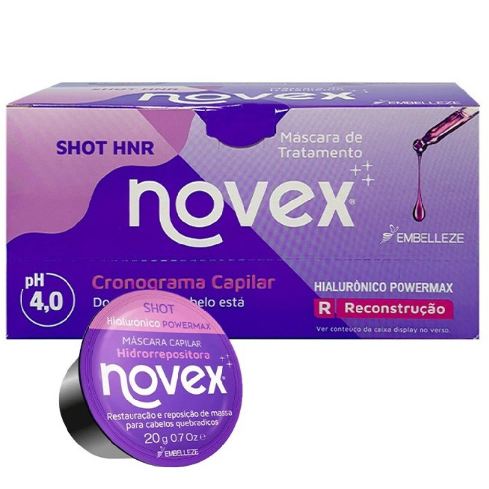 Novex Shot Mascarilla Powermax 20g