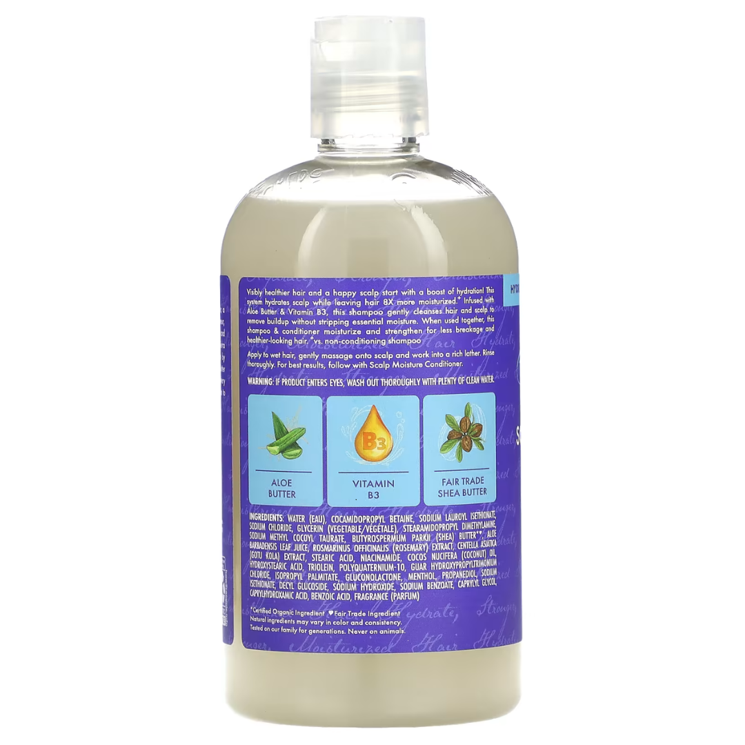Shea Moisture Aloe Butter Scalp Moisture Shampoo 384ml