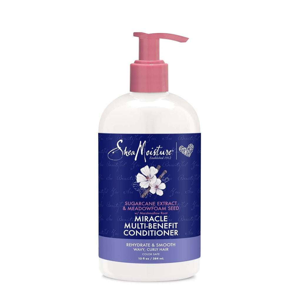 Shea Moisture Sugarcane Extract & Meadowfoamd Seed Miracle Pack