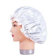 Bifull Gorro de Satén Anti Frizz Blanco Sleeping Thin Cap