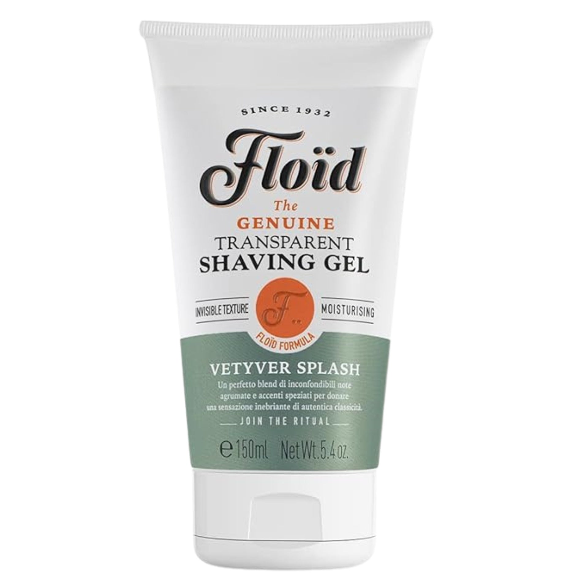 Floid Transparent Shaving Gel Vetyver Splash150ML