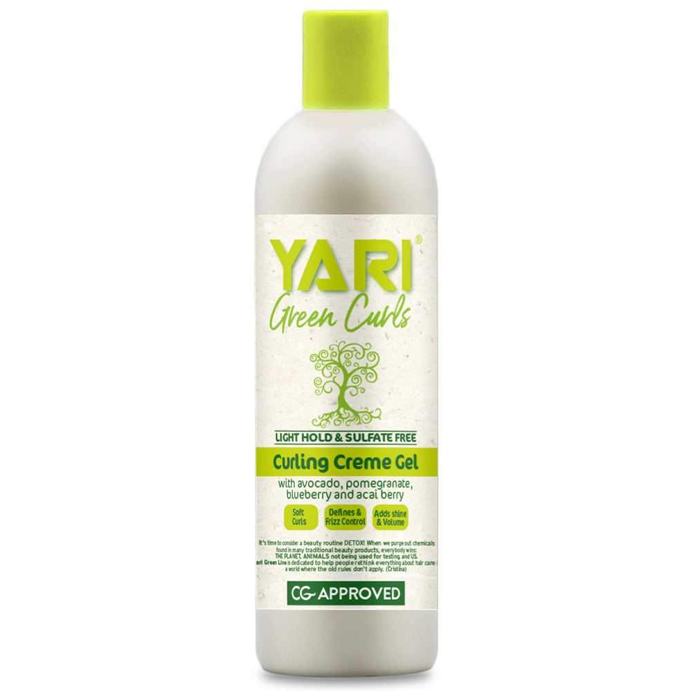 Yari Green Curls Light Hold Curling Cream Gel 355ml