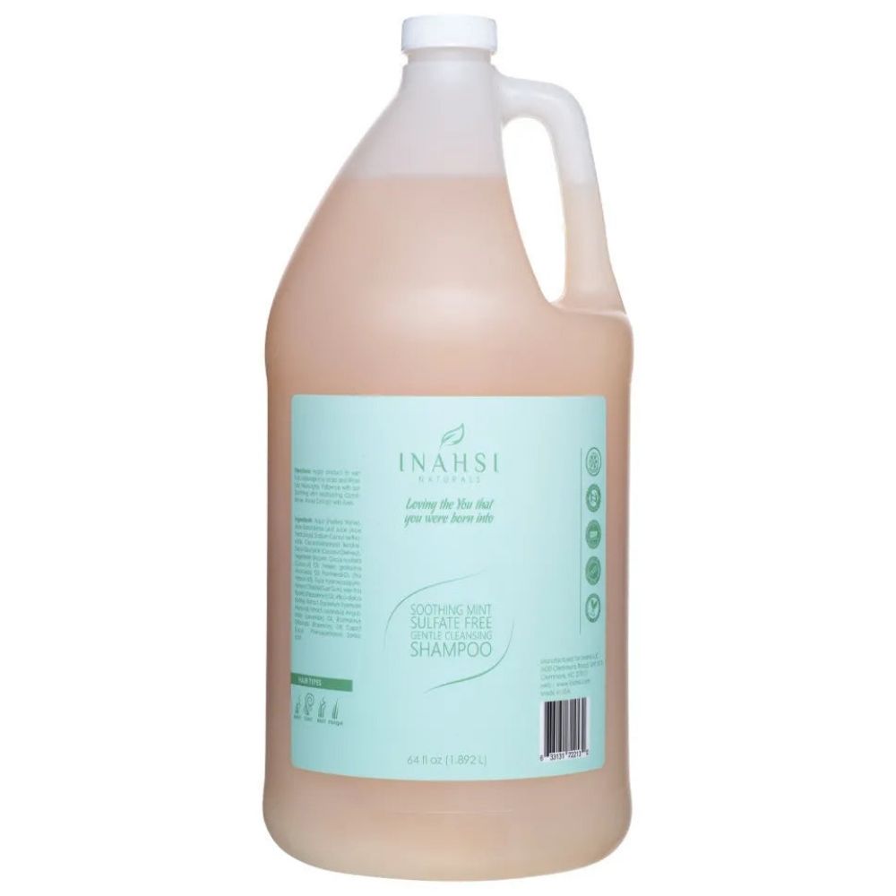 Inahsi Naturals Soothing Mint Gentle Cleansing Champú