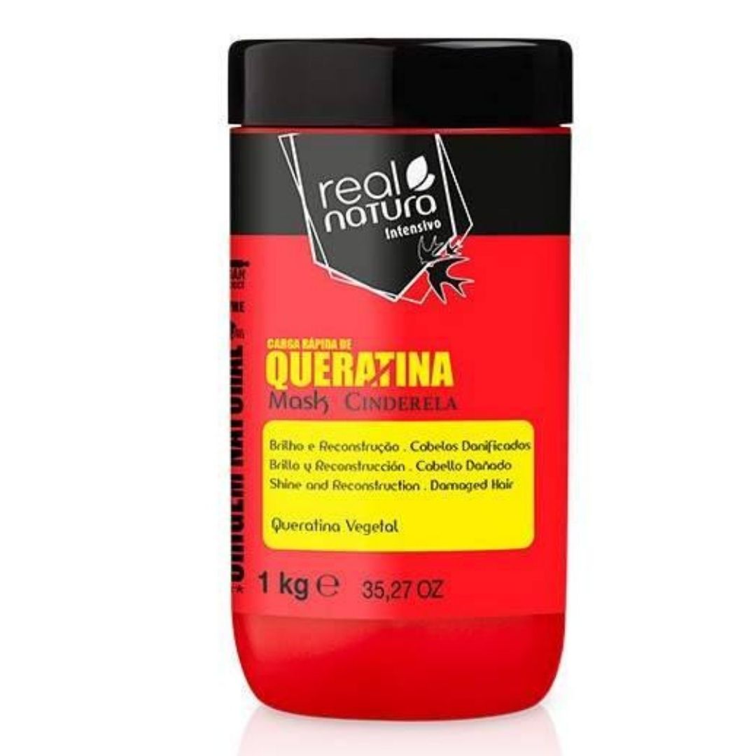 Real Natura Máscara Carga Rapida Queratina 1kg