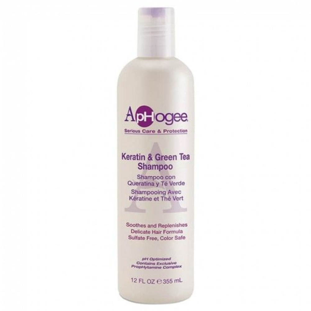 ApHogee Kertine & Green Tea Shampoo 355ml