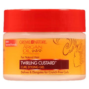 Creme Of Nature Argan Oil Twirling Custard 326g