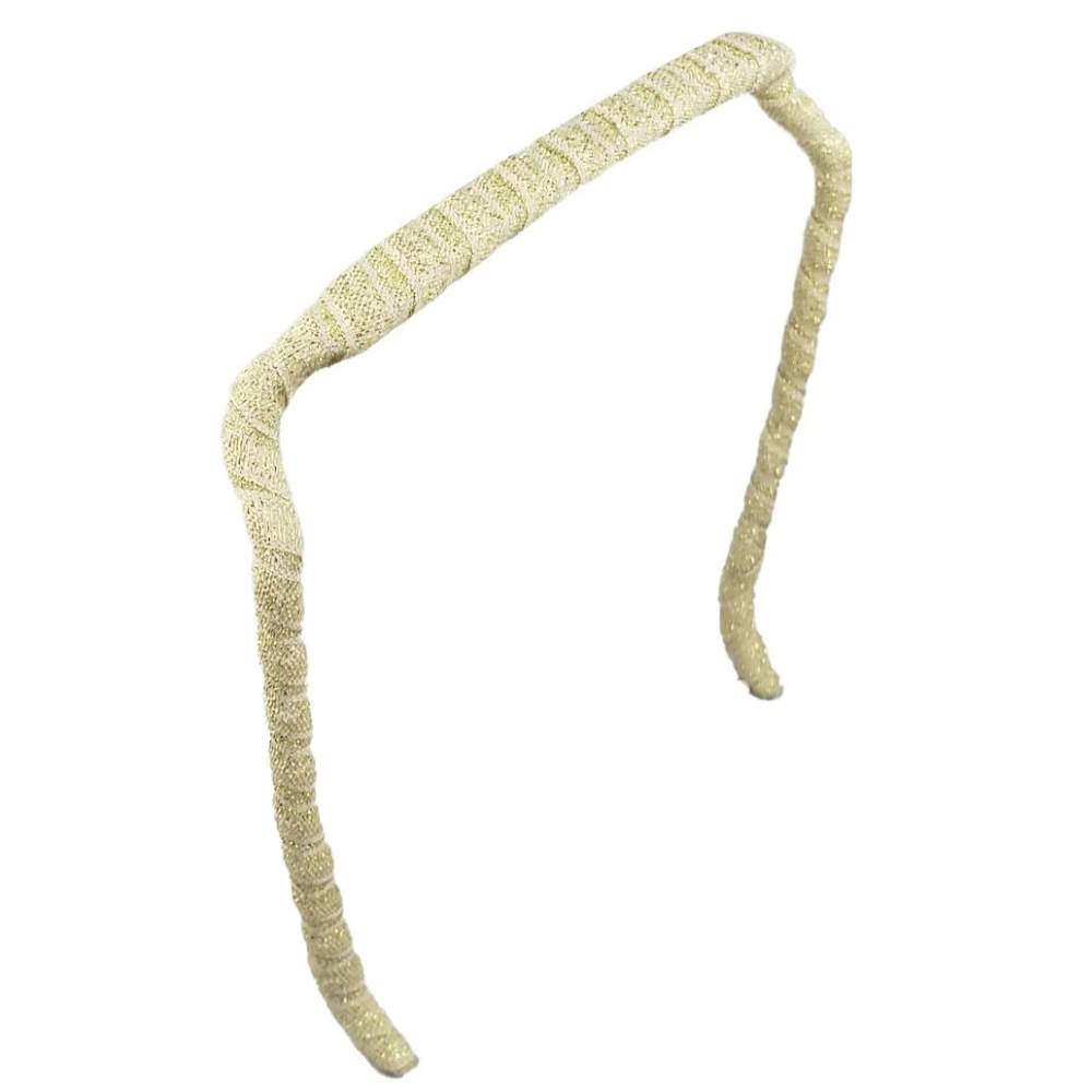 Zazzy Bandz Gold Sparkles Headband Original Fit