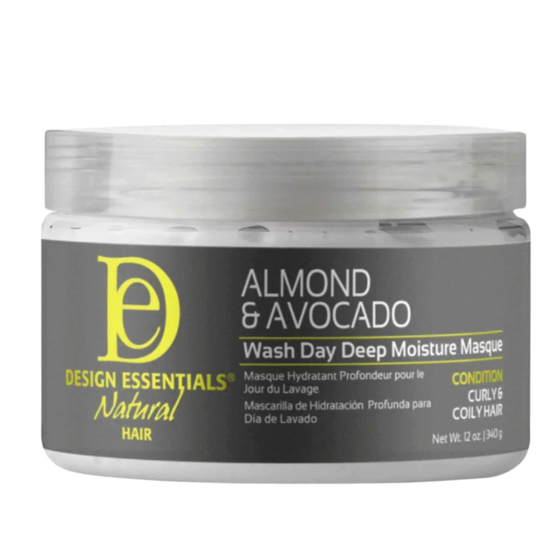 Design Essentials Almond Avocado Deep Moist Masque 12oz