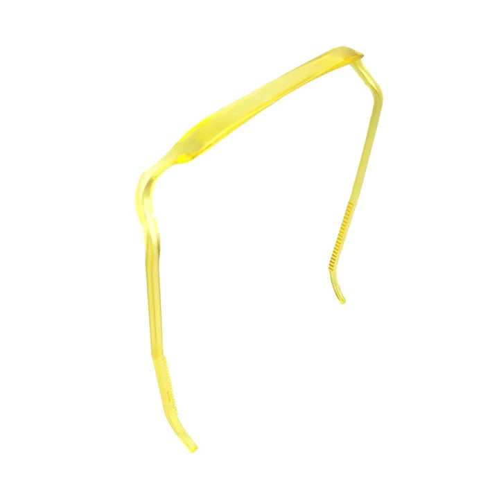 Zazzy Bandz Yellow Translucent Headband