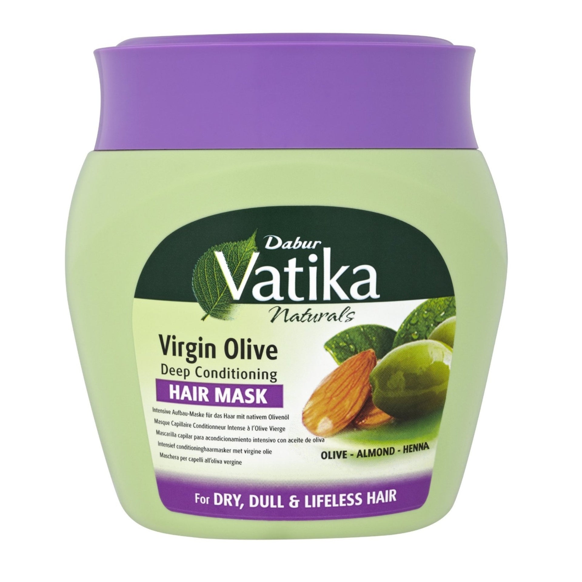 Vatika Mascarilla Capilar Acondicionadora Profunda Oliva Virgen 500gr