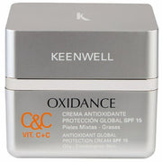 Keenwell Oxidance Crema Antioxidante Proteccion Global Spg15 Vit. C + C Pieles Mixtas Grasas 50ml