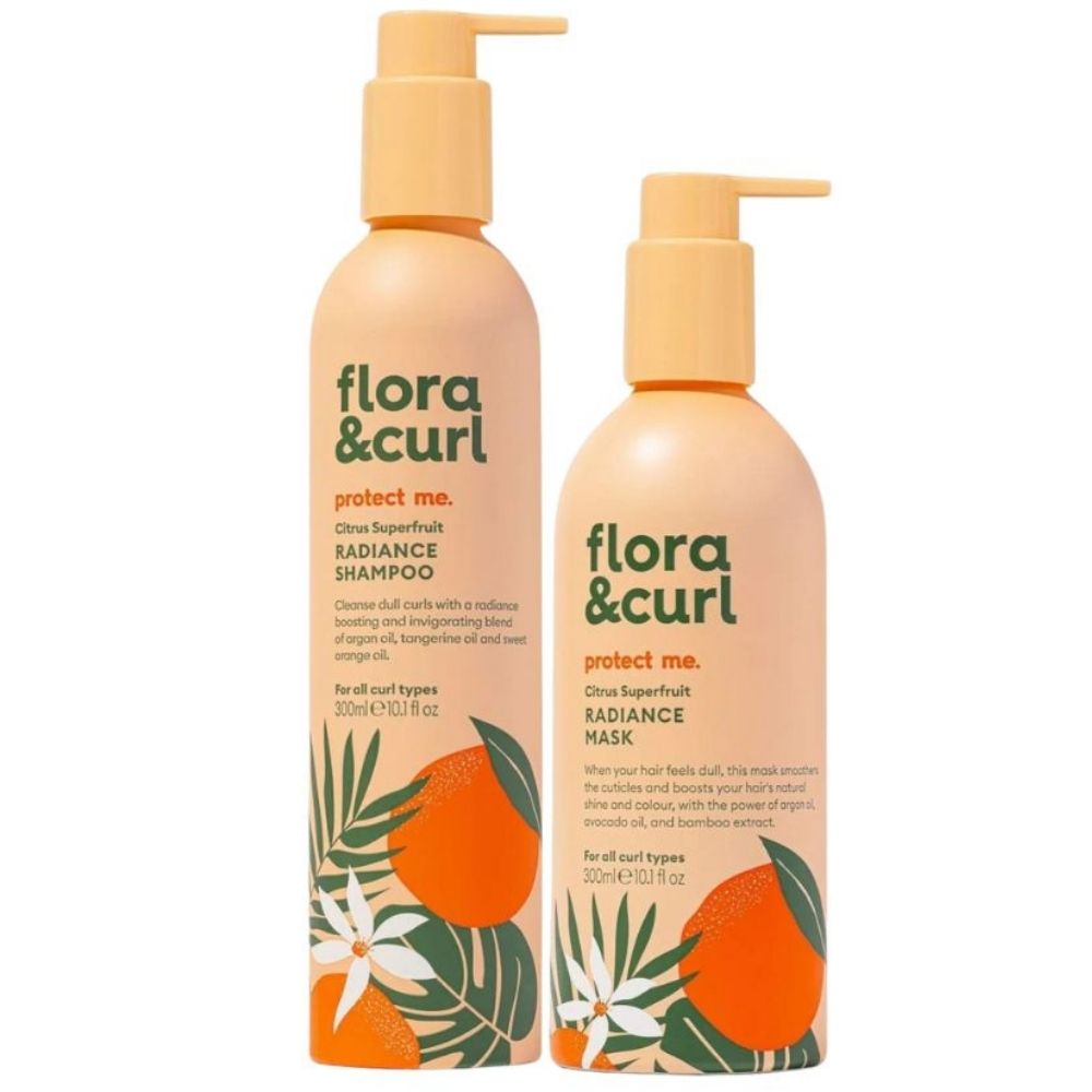 Flora & Curl Citrus Superfruit Radiance Pack