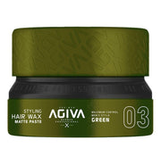 Agiva Hair Styling Hair Wax Matte Paste Green 03 155ml