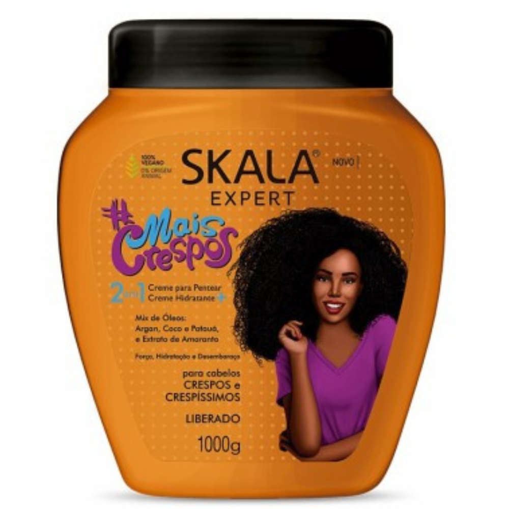 Skala Crema Acondicionadora Mais Crespos 1000ml