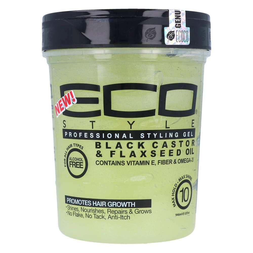 Eco Styler Gel Black Castor & Flaxseed Oil