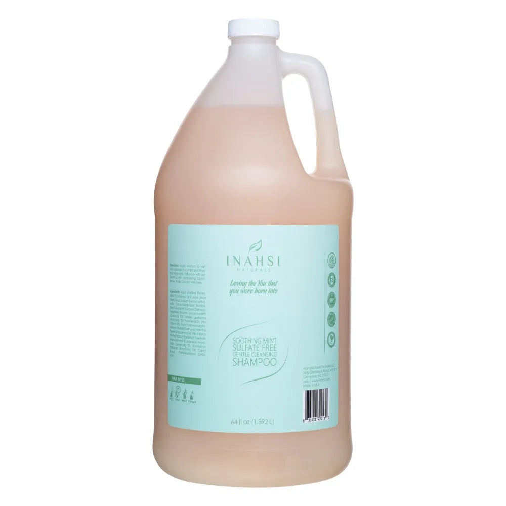 Inahsi Naturals Soothing Mint Gentle Cleansing Champú