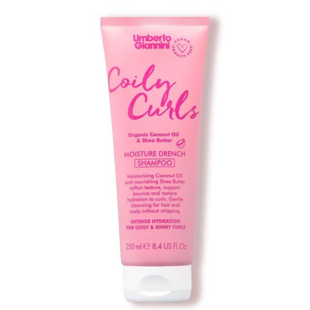 Umberto Giannini Coily Curls Moisture Shampoo - Sulphate Free 250ml