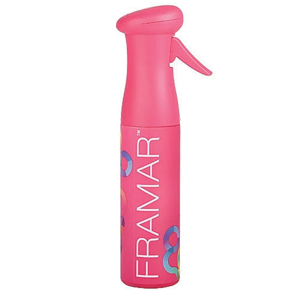 Framar Mist Assist Spray Bottle Pink