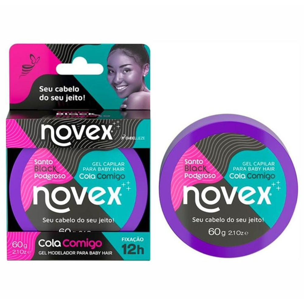 Novex Gel Santo Black Poderoso 60g