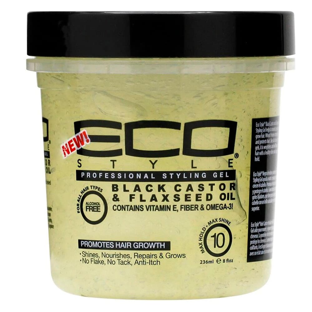 Eco Styler Gel Black Castor & Flaxseed Oil