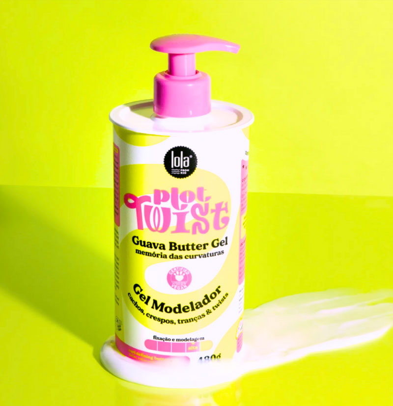 Lola Cosmetics Plot Twist Guava Butter Gel Gel Modelador 480g