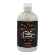 Shea Moisture African Black Soap Bamboo Charcoal Deep Cleansing Champú 348ml