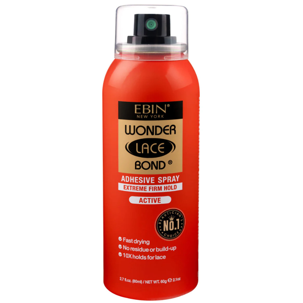 Ebin Wonder Lace Bond Spray Extreme Firm Hold Active