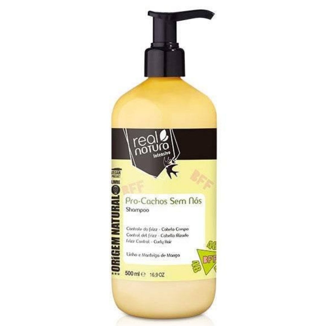 Real Natura Modelador Pro-Cachos Sem Nós 500ml
