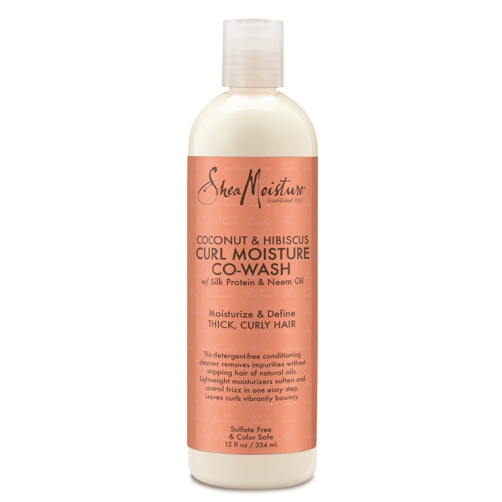 Shea Moisture Coconut & Hibiscus Curl Moisture Co-Wash Conditioner  384ml