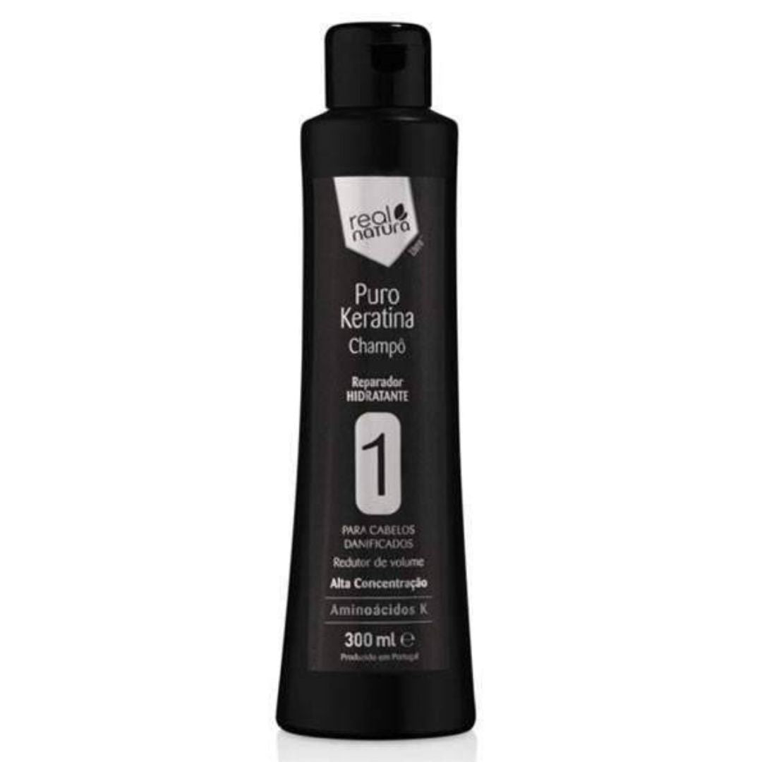 Real Natura Puro Keratina Champo 300ml