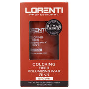 Lorenti Coloring Fiber Volumizing Wax 3 In 1 Brown 30 gr