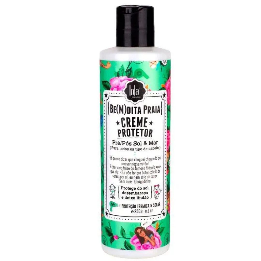 Lola Cosmetics Be(M)Dita Praia Creme Pré e Pós Sol 250g