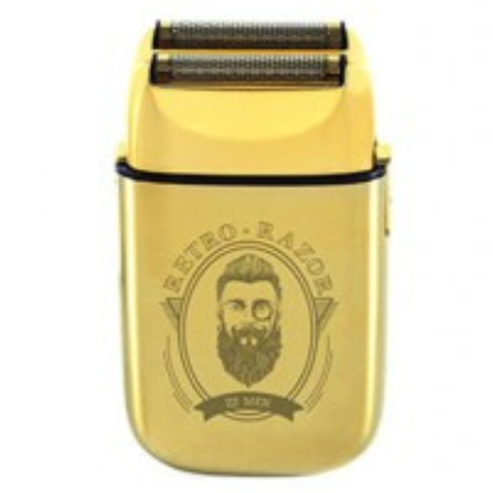 Máquina De Afeitado Retro Razor Gold Perfect Beauty
