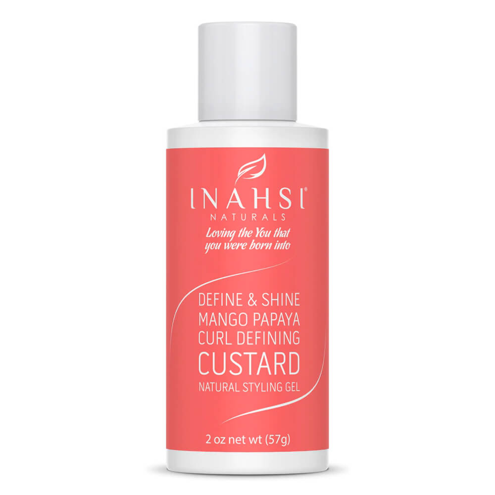 Inahsi Naturals Define & Shine Mango Papaya Curl Defining Custard