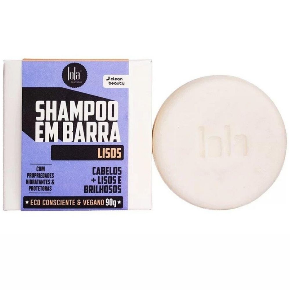 Lola Cosmetics Shampoo Em Barra Lisos 100g