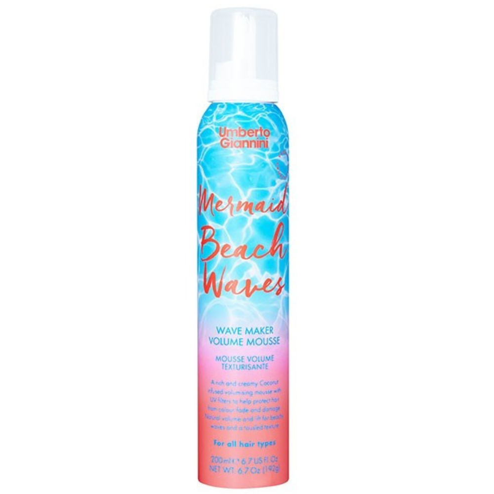 Umberto Giannini Mermaid Beach Waves Wave Maker Volume Mousse 200ml
