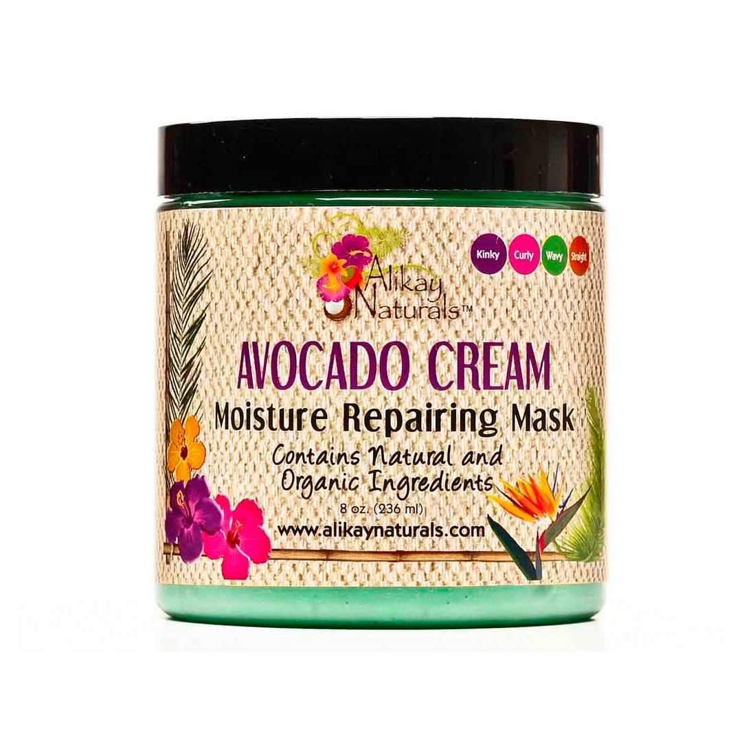 Alikay Naturals Avocado Cream Moisture Repairing Mascarilla 236ml