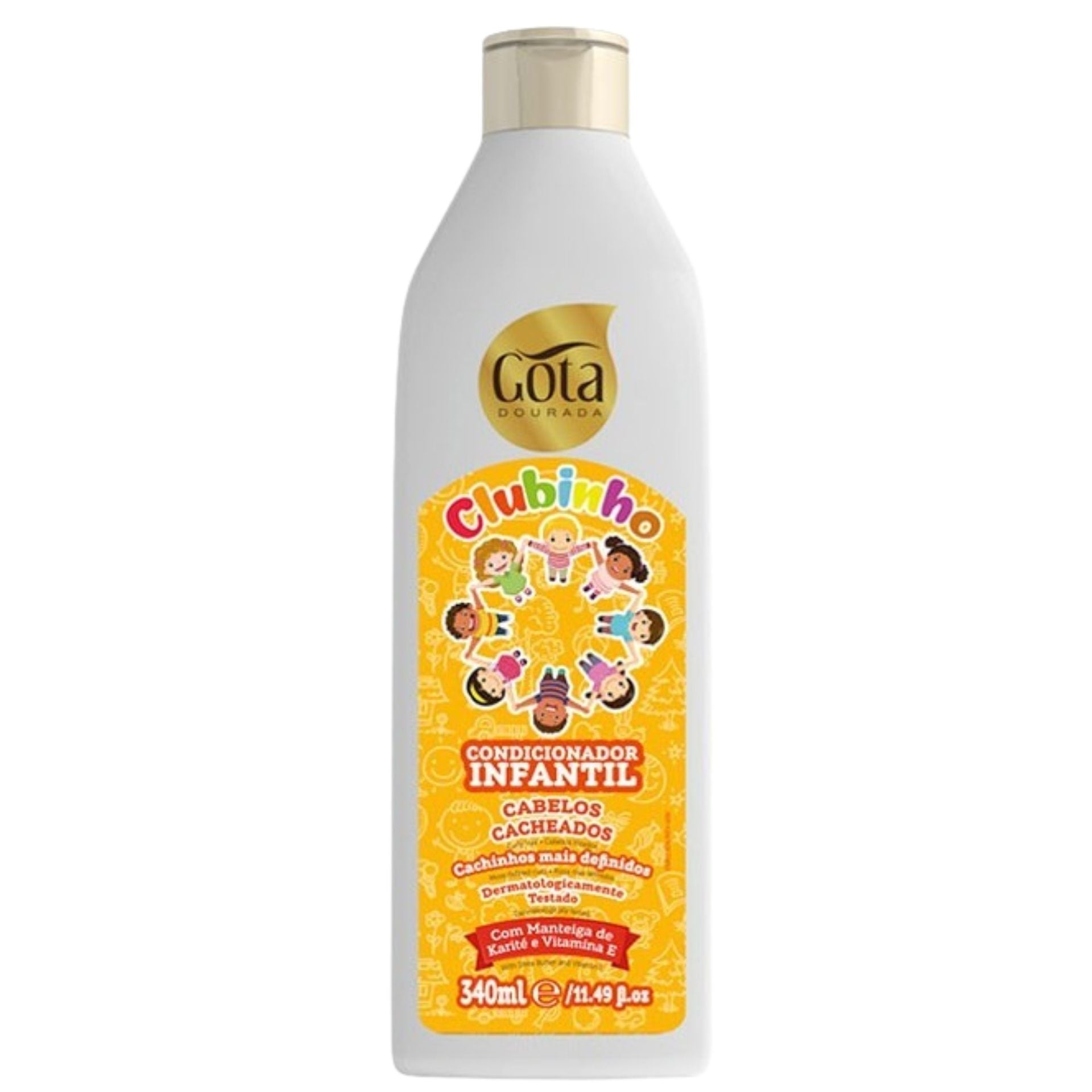 Gota Dourada Condicionador Clubinho Cacheados 340ml